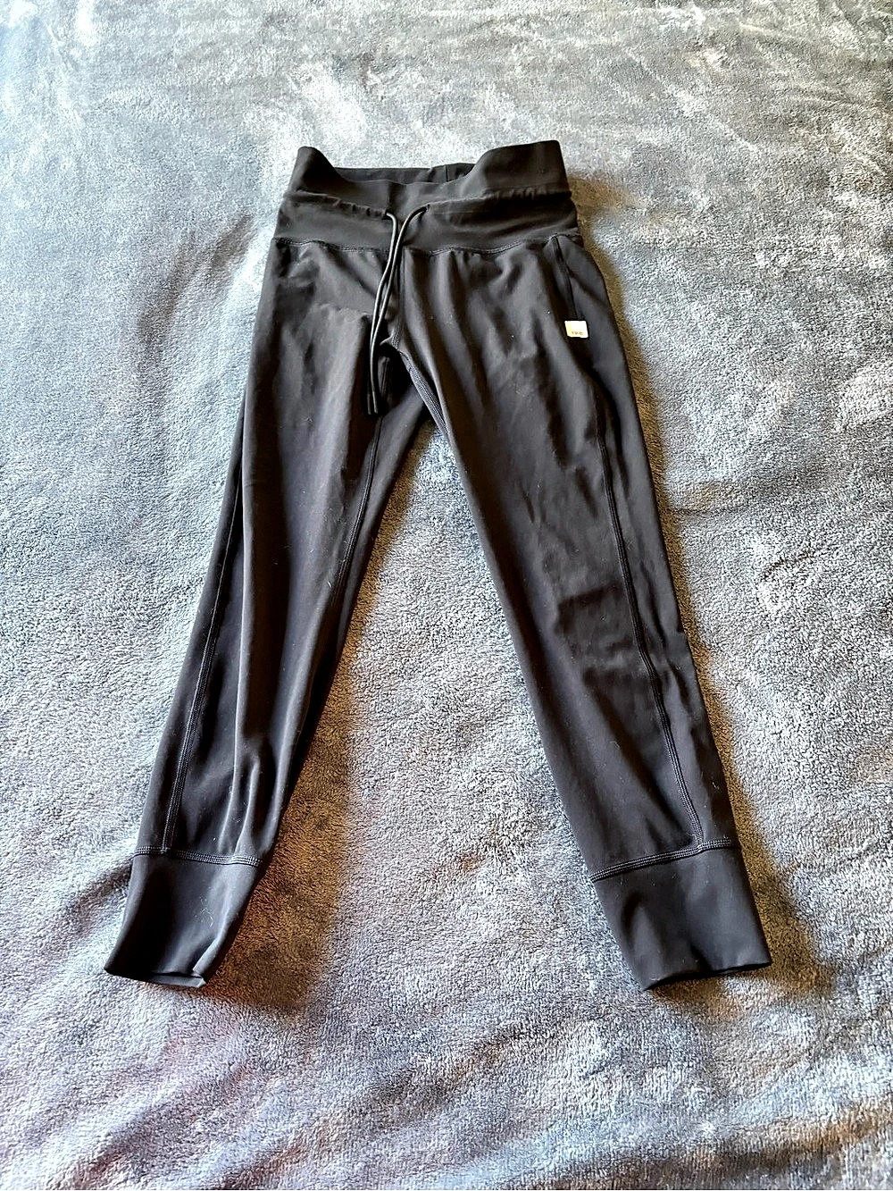 Lululemon Align Super-High-Rise Ribbed-Waist Jogger Black